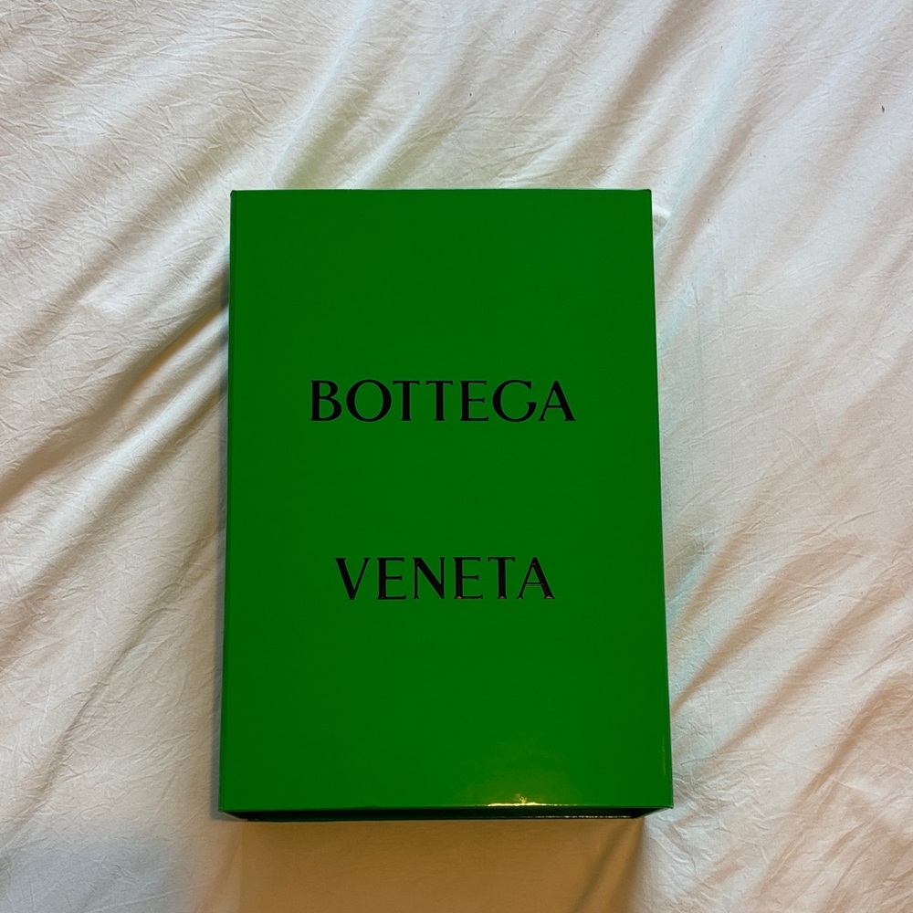 Bottega Veneta Vibrant Green Storage Box